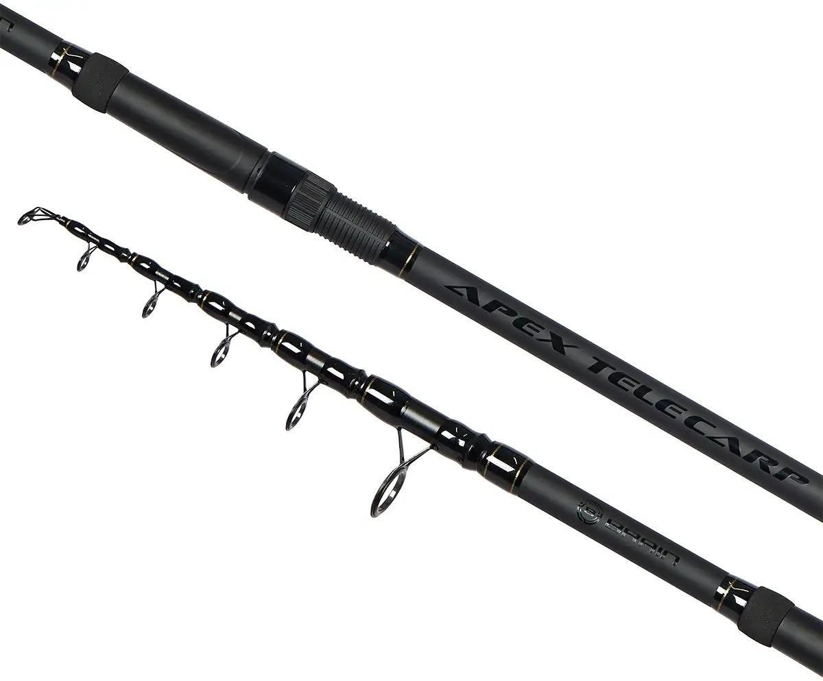 Удилище карповое Brain Apex Tele Carp Black 3,60 м 3,5 lb (2226079151) - фото 2