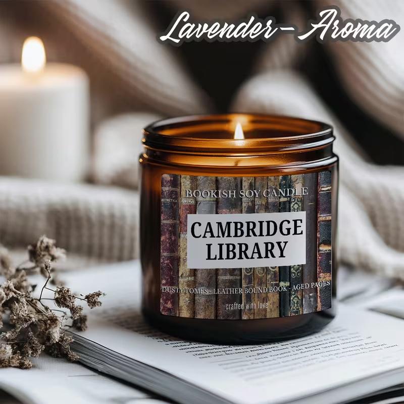 Аромасвечка Cambridge Library соевая 100 г (37243269) - фото 5