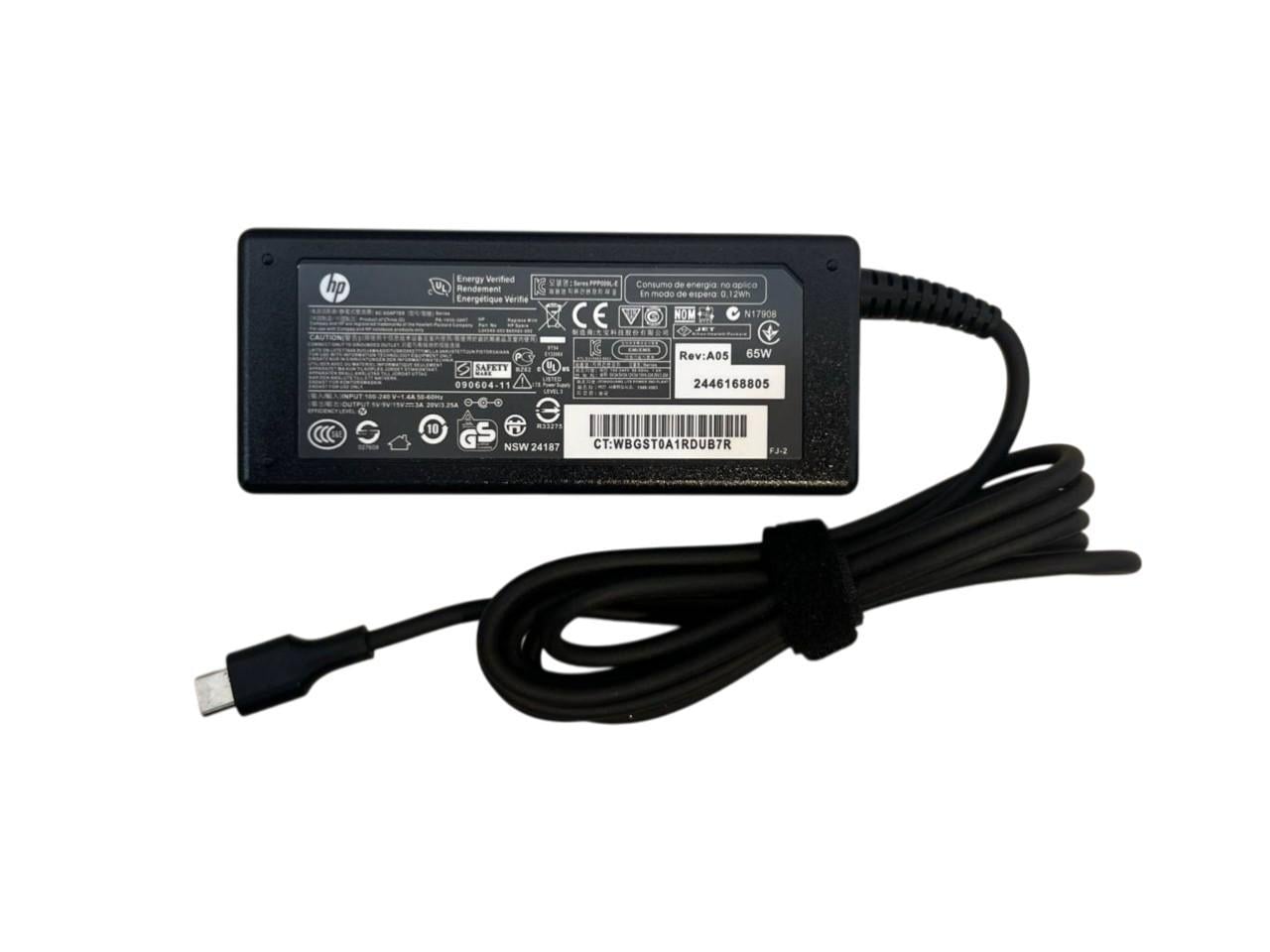 Блок питания для ноутбука HP 3PN48AA 90W 20V 3,25A Type-C (084657)
