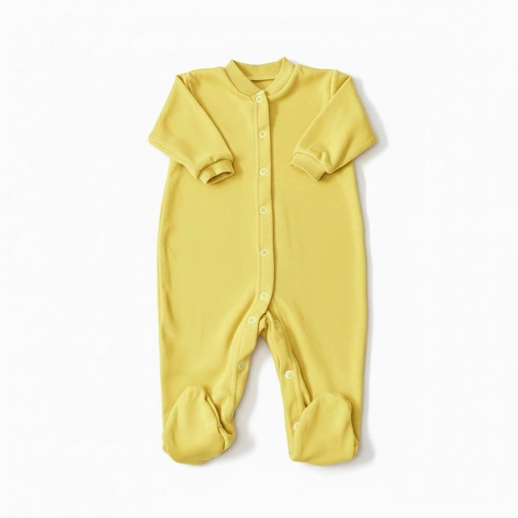 Чоловічок дитячий бавовняний унісекс р. 62 Жовтий