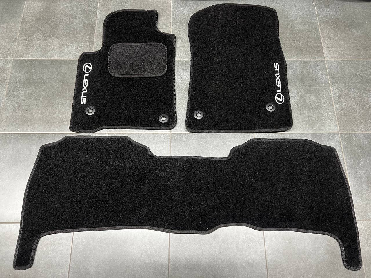 Коврики автомобильные ворсовые в салон для Lexus LХ570 2007-2012