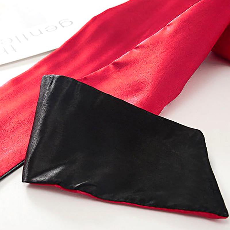 Лента шелковая 2в1 на глаза Красный - фото 5 Лента шелковая 2в1 на глаза Красный - фото 5