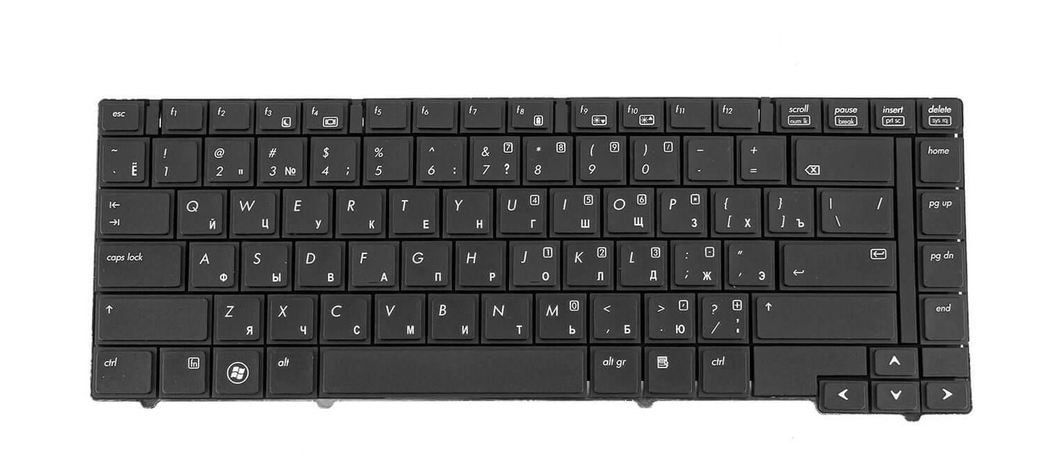 Клавіатура для ноутбука HP Compaq 8440p матова (594052-251)