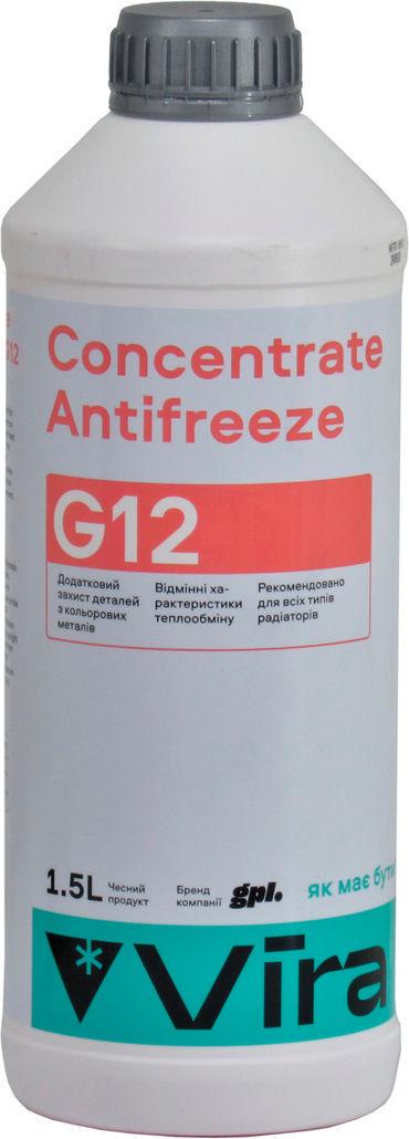 Антифриз концентрат VIRA G11 от -50 до +120 1,5 л Red (VI2001)