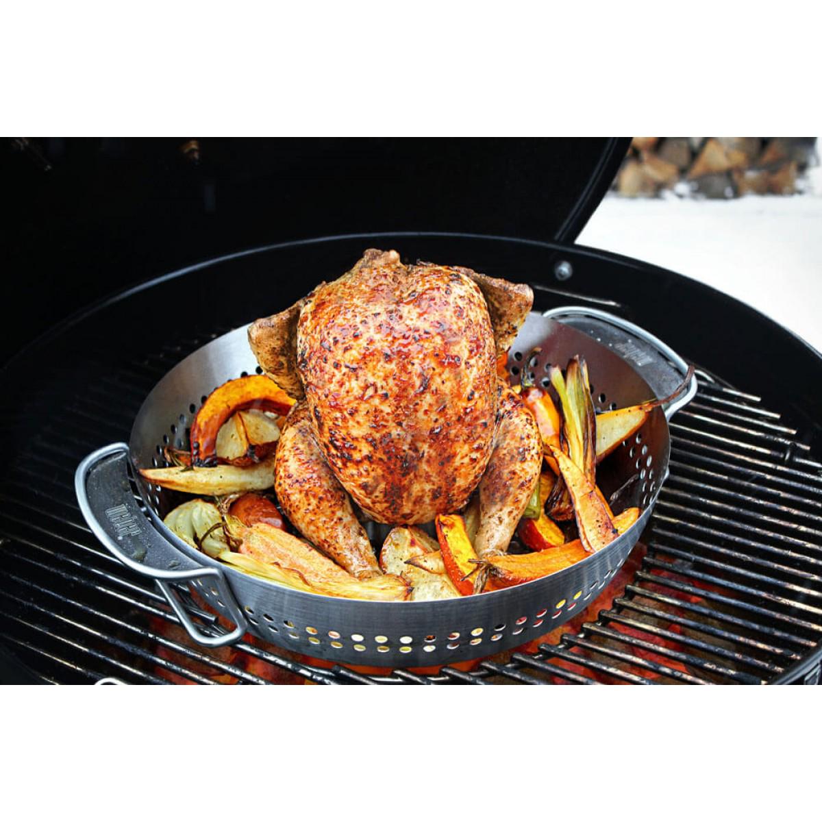 Решетка комбинированная WEBER Gourmet BBQ System для угольного гриля Ø 57 см (8835) - фото 5 Решетка комбинированная WEBER Gourmet BBQ System для угольного гриля Ø 57 см (8835) - фото 5