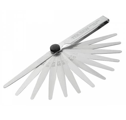 Щупы измерительные Tolsen Tools 0,05-1 мм 13 шт. (82b3cef8) Щупы измерительные Tolsen Tools 0,05-1 мм 13 шт. (82b3cef8)