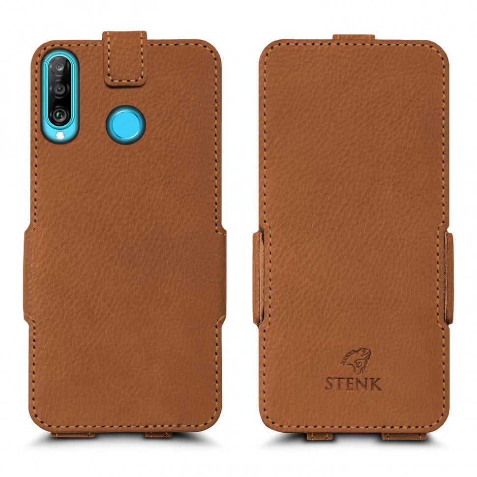 Чехол флип Stenk Prime для Huawei P30 Lite Camel (63698)