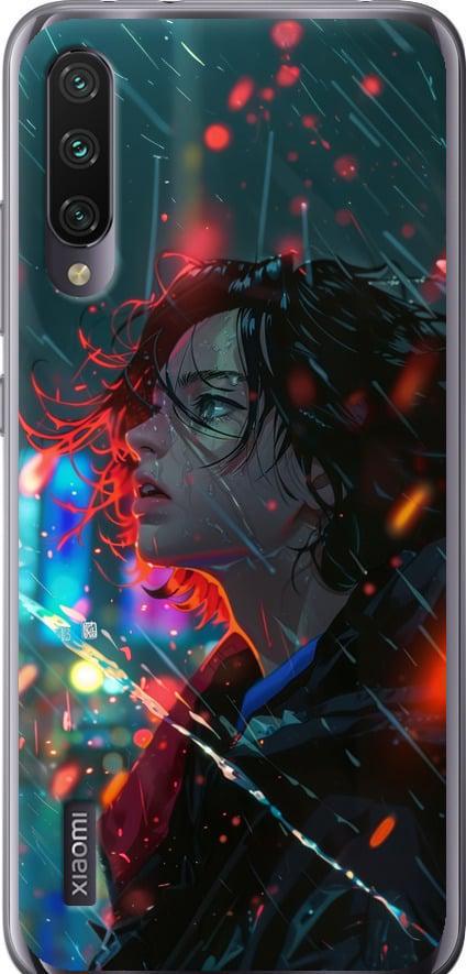 Чехол на Xiaomi Mi A3 Ночные огни (6096t-1737-42517)