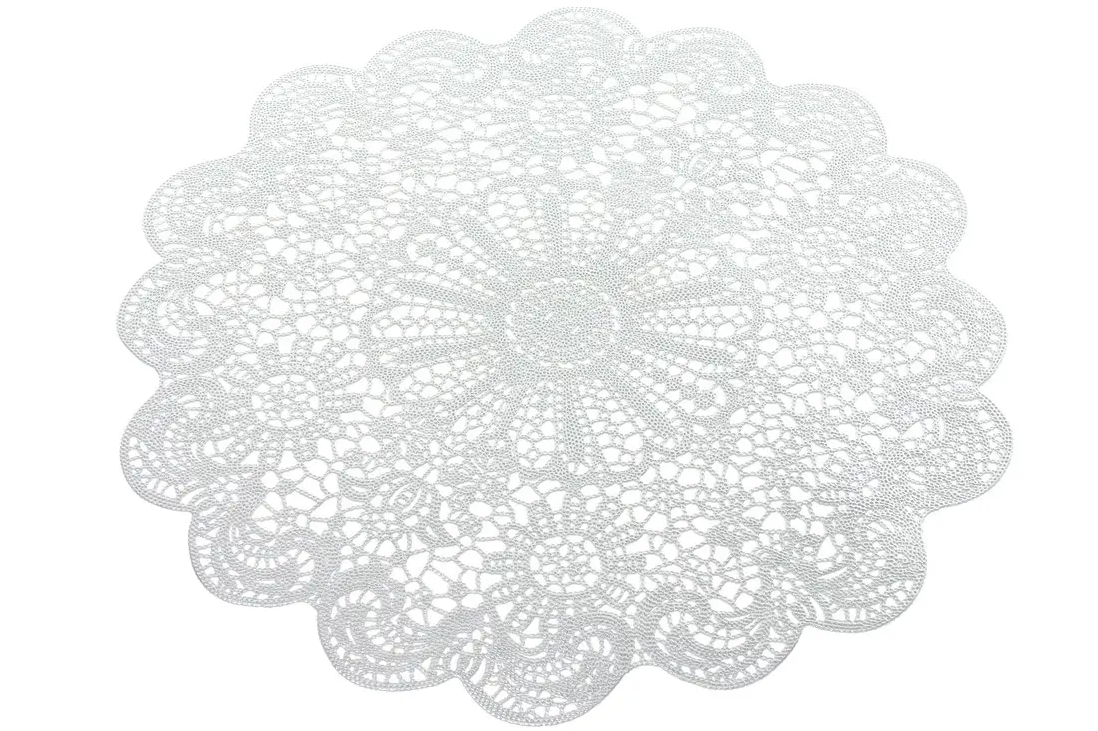 Подтарельник ажурный BonaDi кружево 38 см (444-113)