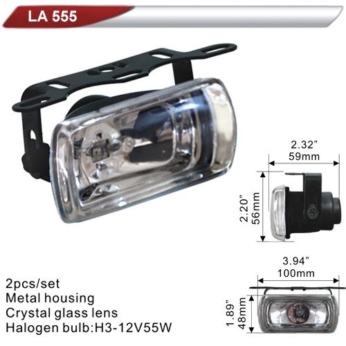 Фара дополнительная DLAA 555-W H3-12V-55W 100х48 мм (53655)