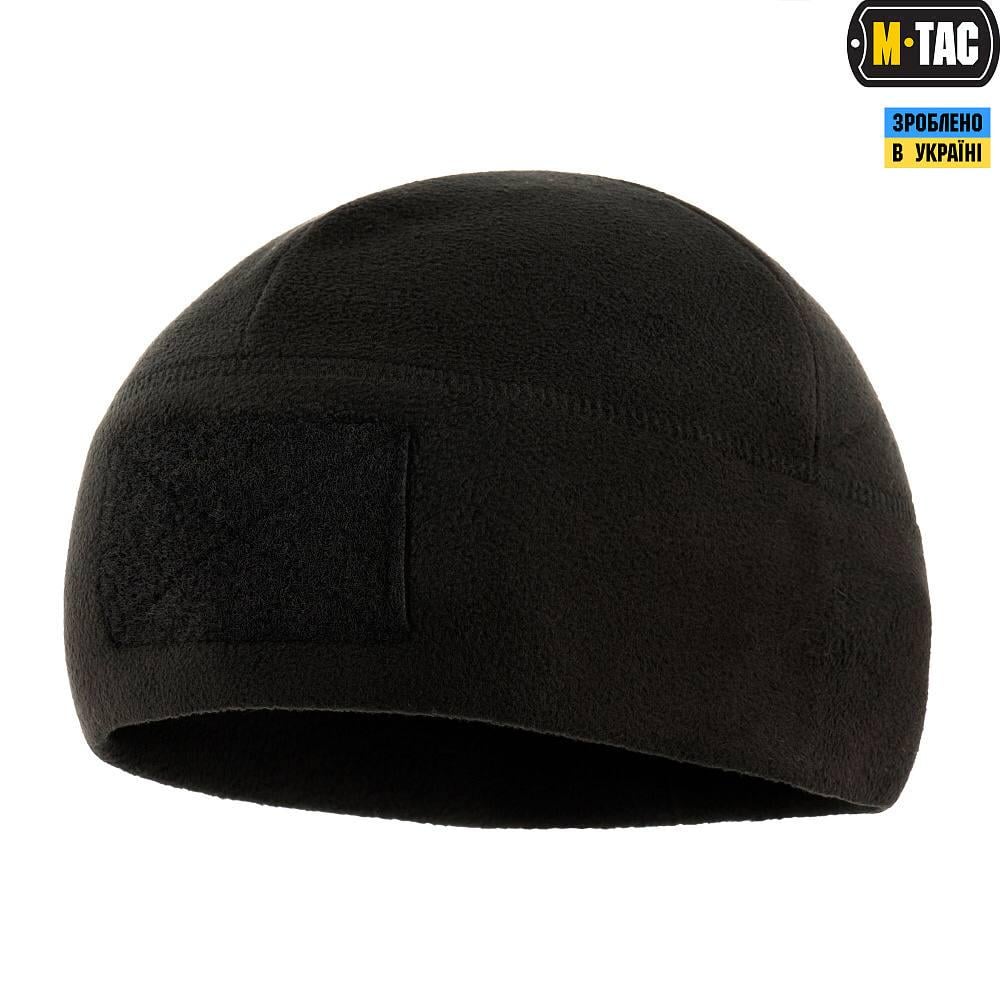 Шапка M-Tac Watch Cap Elite флис с липучкой XL Black - фото 3