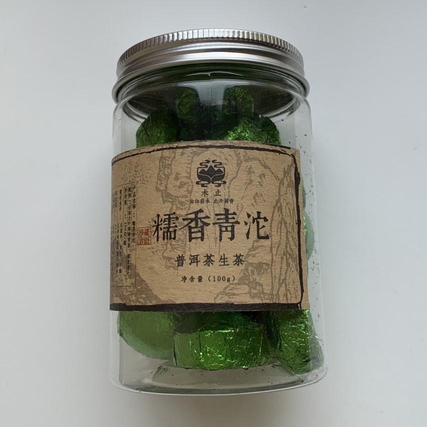 Чай Шен пуэр с клейким рисом мини то ча 100 г