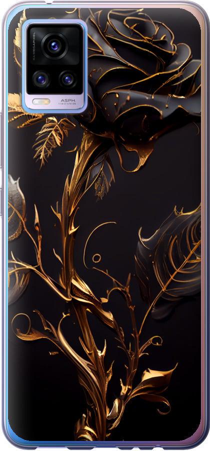Чехол на Vivo V20 Роза 3 (5552t-2127-42517)