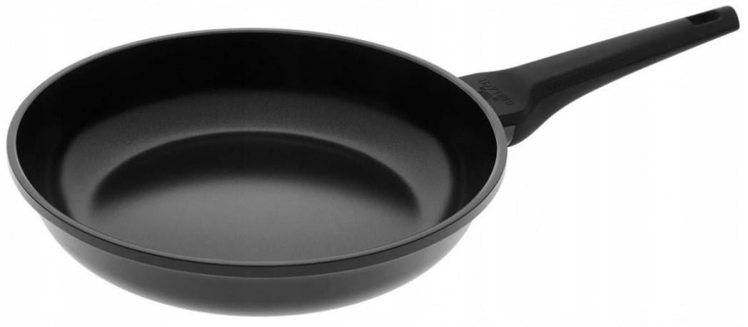 Сковородка традиционная Gerlach Monolit с антипригарным керамическим покрытием алюминий для любых плит 28 см Черный (2015284746)