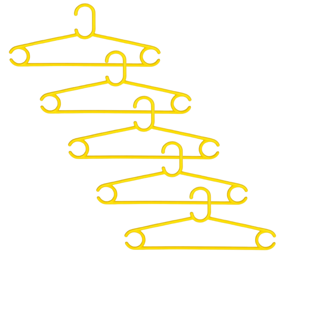 Плечики пластикові для одягу SoloPlast р. 44-46 402x10x179 мм 10 шт. (2668273562)