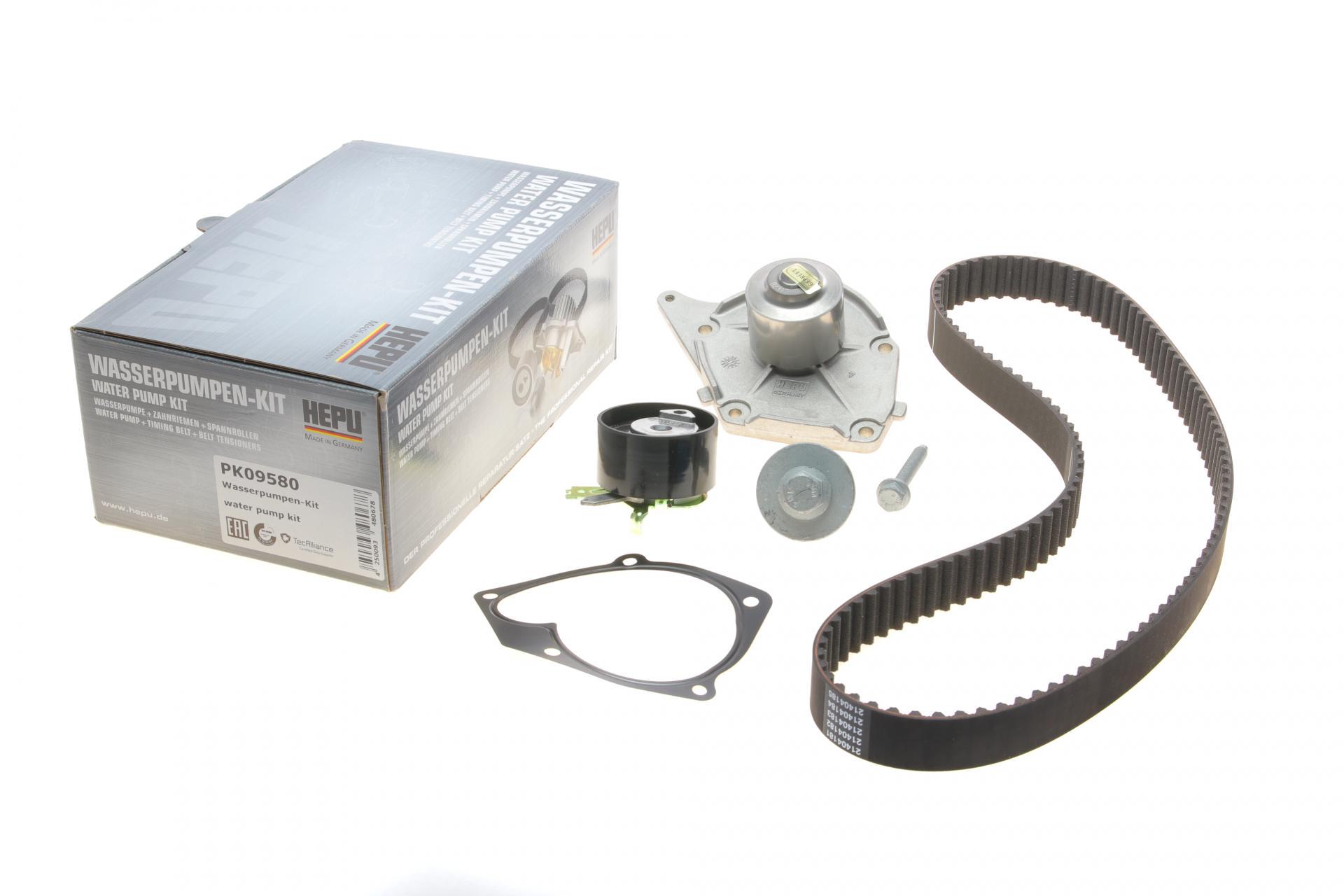 Комплект ГРМ і помпа Hepu Renault Kangoo 1.5dCi 01- z 123 (PK09580)