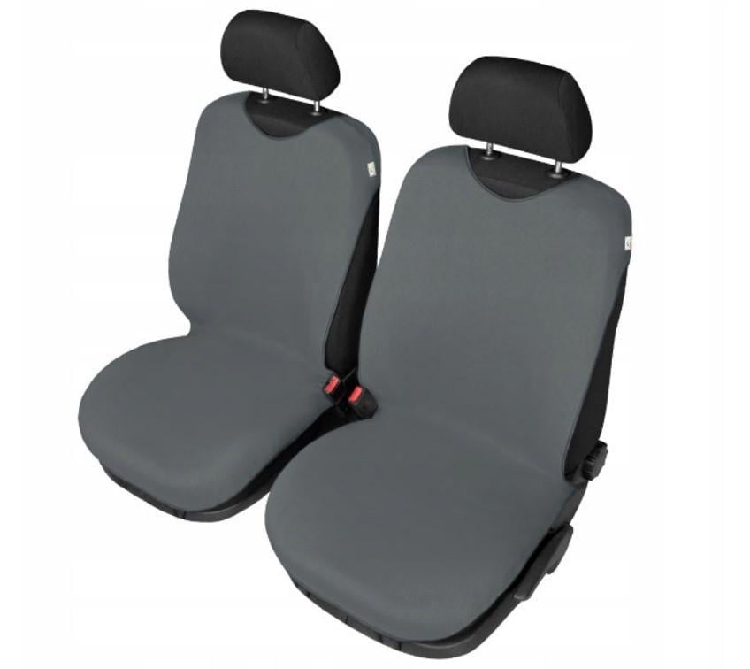 Чохли-майки Kegel-Blazusiak на передні сидіння автомобіля Темно-сірий (5-1066-253-3023)