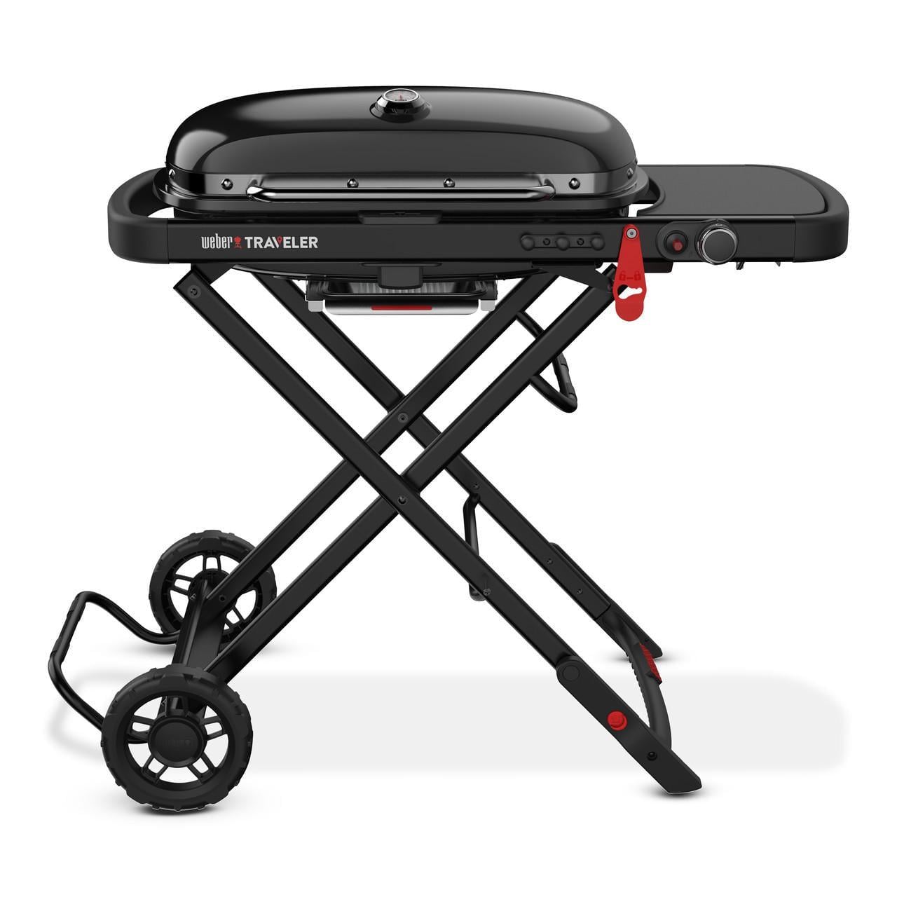 Гриль газовий Weber Traveler LP Stealth Чорний