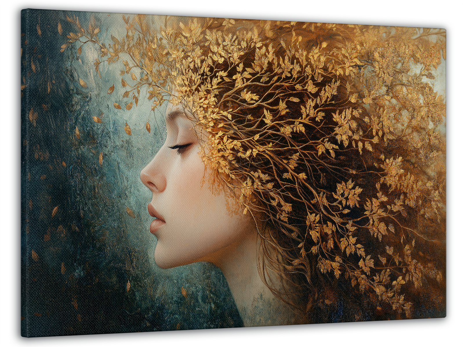 Картина на холсте Mako загадочный взгляд осени 60x100 см (MK10567)