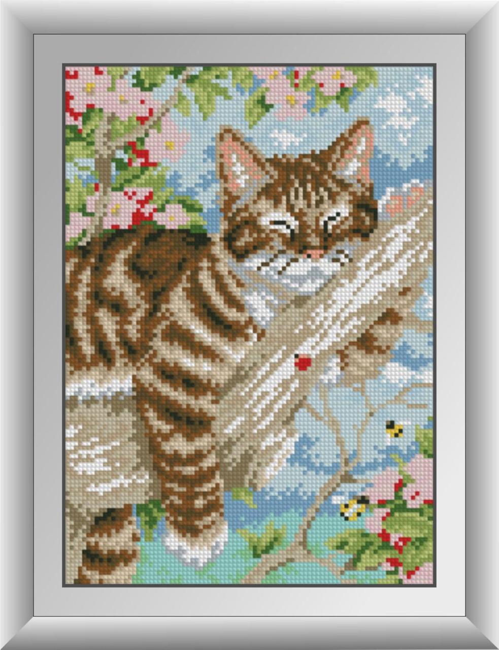 Алмазная мозаика Dream Art На веточке 22x31 см (DA.30473)