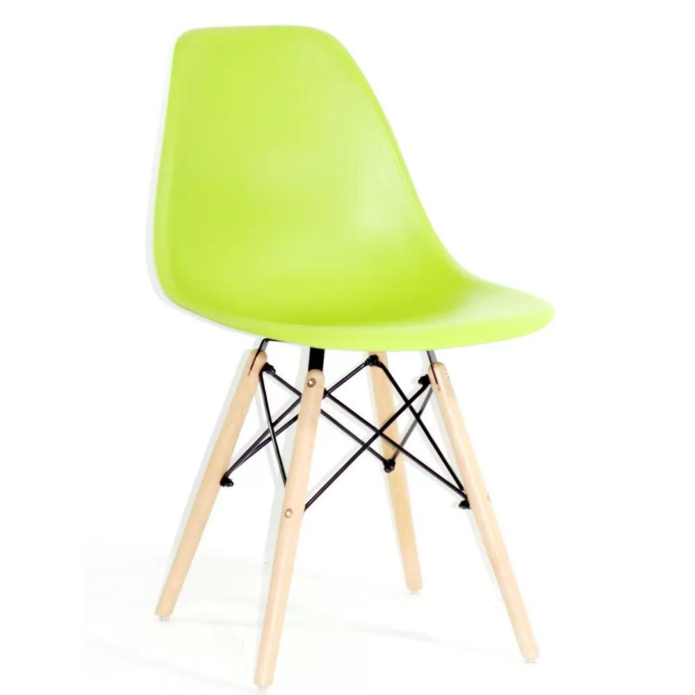 Стул EAMES 41 BEECH Зеленый (113048) - фото 1 Стул EAMES 41 BEECH Зеленый (113048) - фото 1