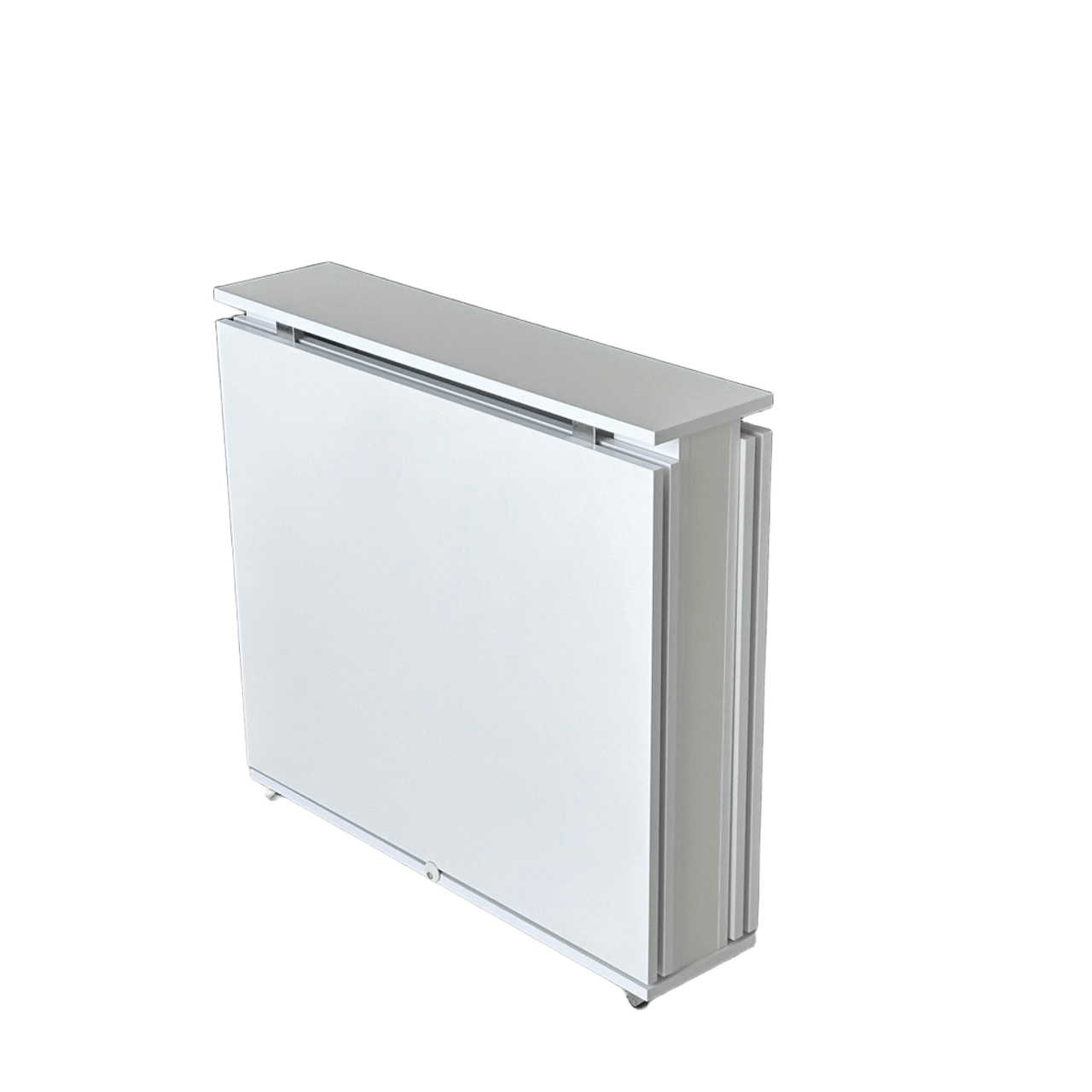 Стол раскладной ДСП 2,8м Белый