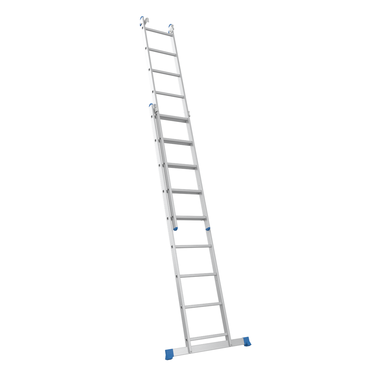 Лестница алюминиевая трехсекционная Меткас 3х9 4,77 м (3DPanda-3H602009) - фото 3 Лестница алюминиевая трехсекционная Меткас 3х9 4,77 м (3DPanda-3H602009) - фото 3