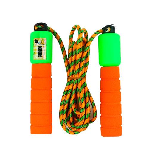 Скакалка со счетчиком прыжков детская регулируемая 2,4 м (424605) Скакалка со счетчиком прыжков детская регулируемая 2,4 м (424605)