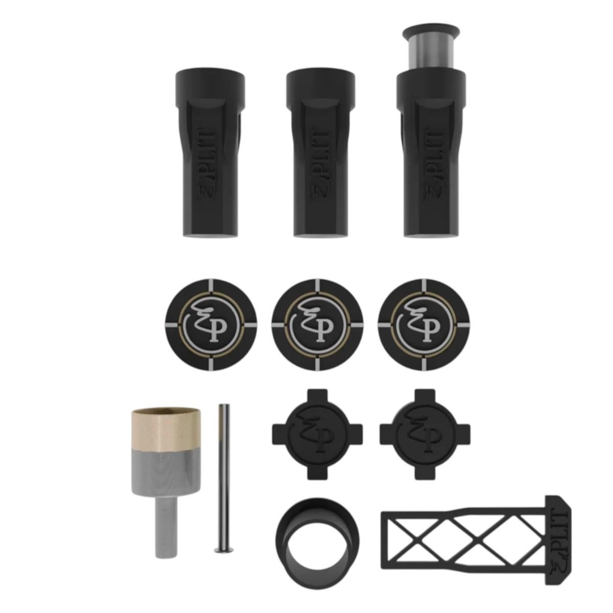 Комплект скрытых настенных держателей для полотенец EDPLIT под плитку 3 шт. (E60001)