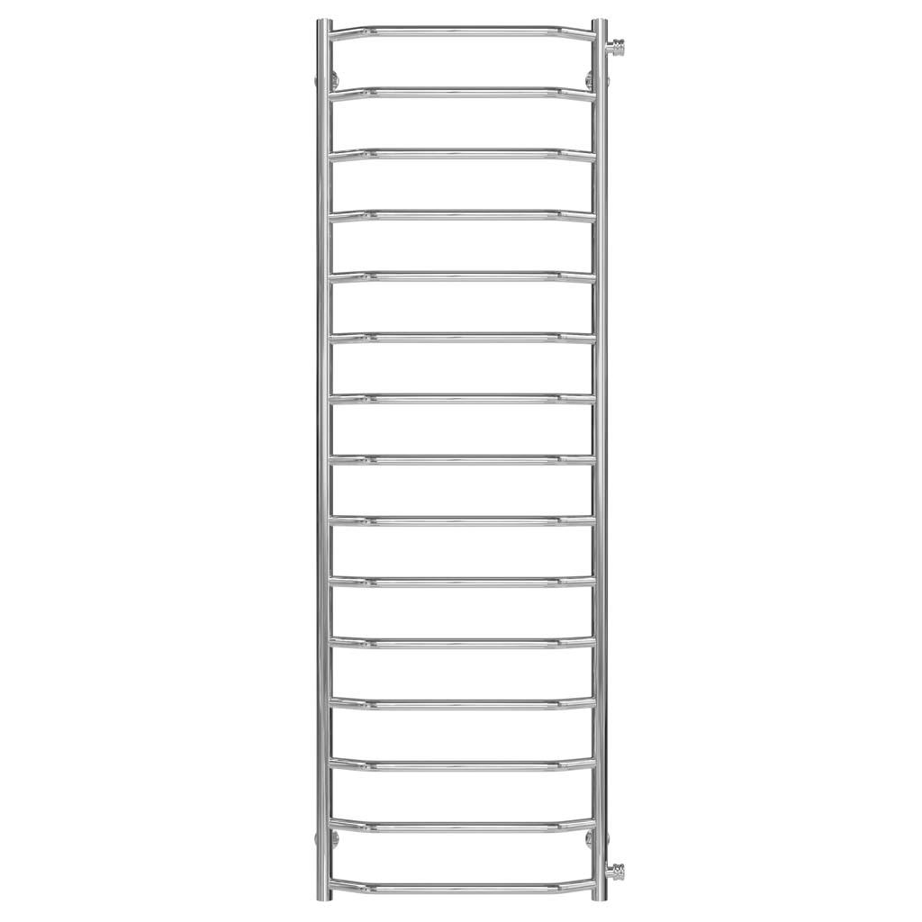 Полотенцесушитель водяной Deffi Трапеция П15 боковое правое подключение нержавеющая сталь 500х1600 мм Хром (C.TR.160.50.15.C.C)