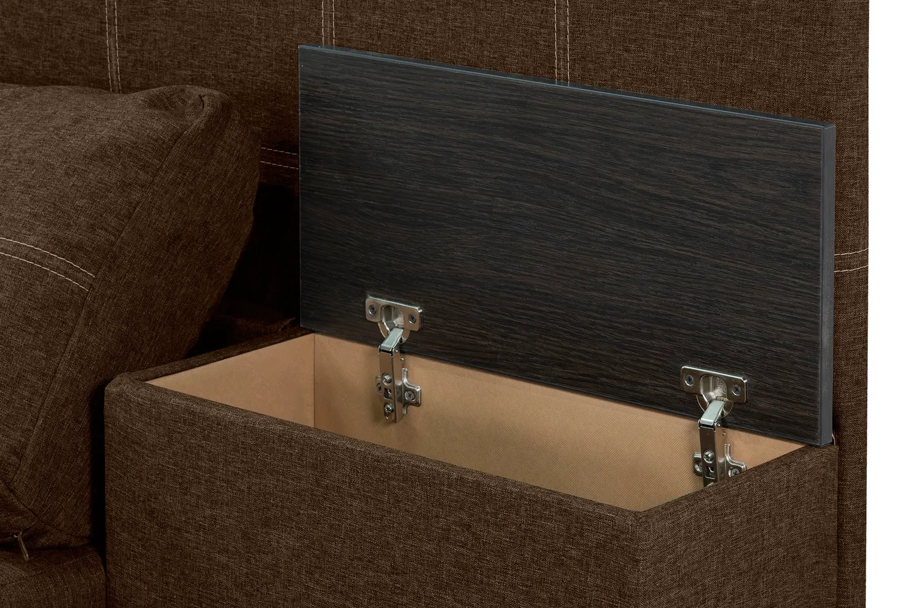 Диван трансформер Преміум 270х112 см Коричневий (29557865) - фото 6 Диван трансформер Преміум 270х112 см Коричневий (29557865) - фото 6