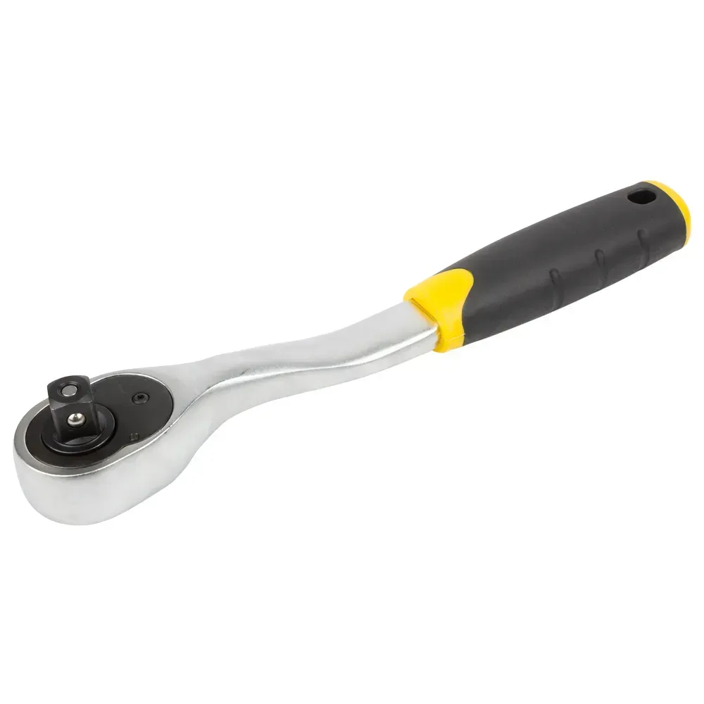 Ключ-трещотка SIGMA с изогнутой ручкой 1/2" 250 мм 72T CrV (6050091) Ключ-трещотка SIGMA с изогнутой ручкой 1/2" 250 мм 72T CrV (6050091)