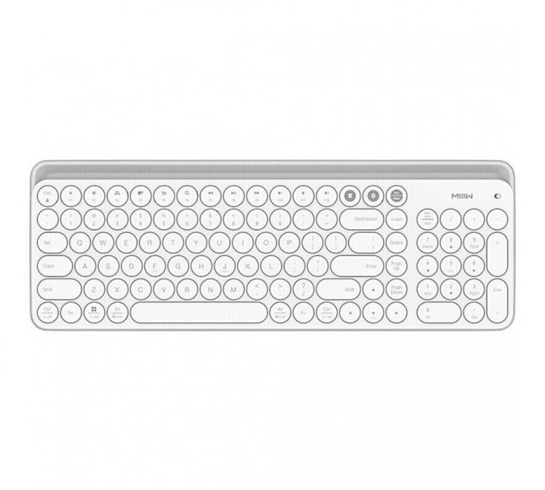 Клавіатура MiiiW AIR85 Plus MWBK01 Keyboard Bluetooth Dual Mode White