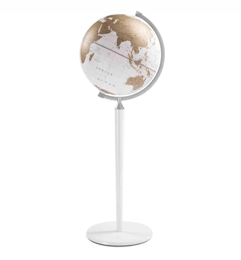 Глобус підлоговий Zoffoli Srl Vasco da Gama All White h-115x43x43 см (248-0027)