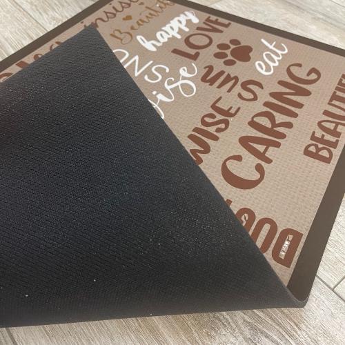 Килимок для собак та котів Pretty Pets діатомітовий 60х40 см Коричневий (KD020_PrettyPets6040Brown) - фото 3