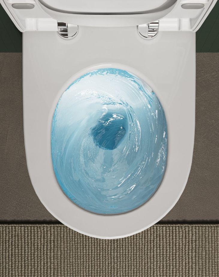 Унитаз подвесной VitrA Nest QuaFlush с сиденьем Soft Close (88-7870B403-7205) - фото 11