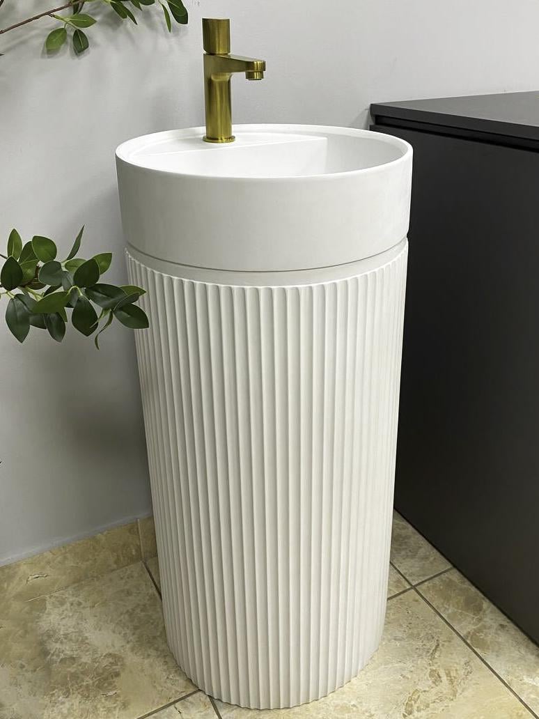 Умивальник VBI MIRANO matt підлоговий White (VBI-019022)