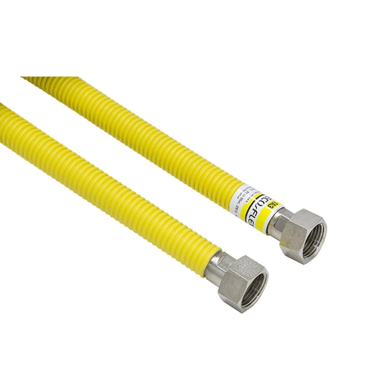 Газовый шланг Eco-Flex Супер ВВ 3/4x3/4" 1,5 м нержавеющая сталь (SW-73684) Газовый шланг Eco-Flex Супер ВВ 3/4x3/4" 1,5 м нержавеющая сталь (SW-73684)
