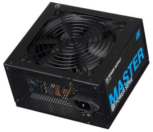 Блок питания 2E Master Power 550 Вт ATX 80 Plus Active PFC 120 мм 3xMolex/5xSATA/2xPCI-E 6+2-pin/1xMB Черный