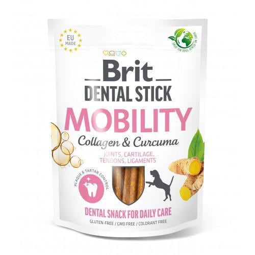 Лакомство для собак Brit Dental Stick Mobility 7 шт. 251 г Лакомство для собак Brit Dental Stick Mobility 7 шт. 251 г