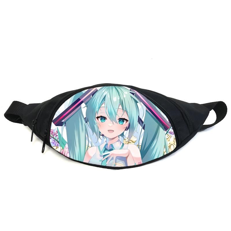 Поясная сумка-бананка Hatsune Miku GB HM 014 Черный (2127523022) Поясная сумка-бананка Hatsune Miku GB HM 014 Черный (2127523022)