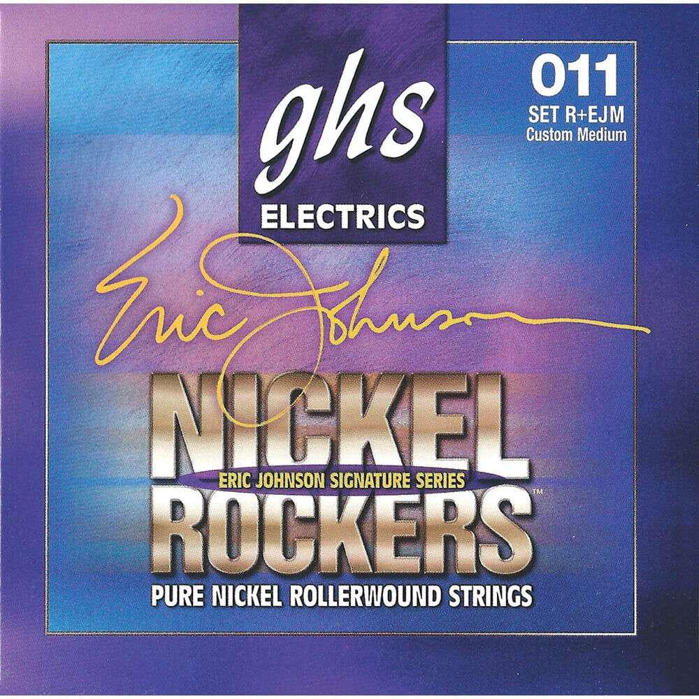 Струны для гитары GHS Nickel Rockers R+EJM 11-52 Eric Johnson Signature Medium