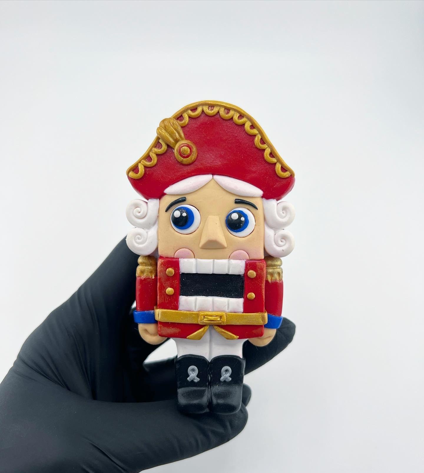 Силиконовый молд Щелкунчик 2д (9219) Силиконовый молд Щелкунчик 2д (9219)