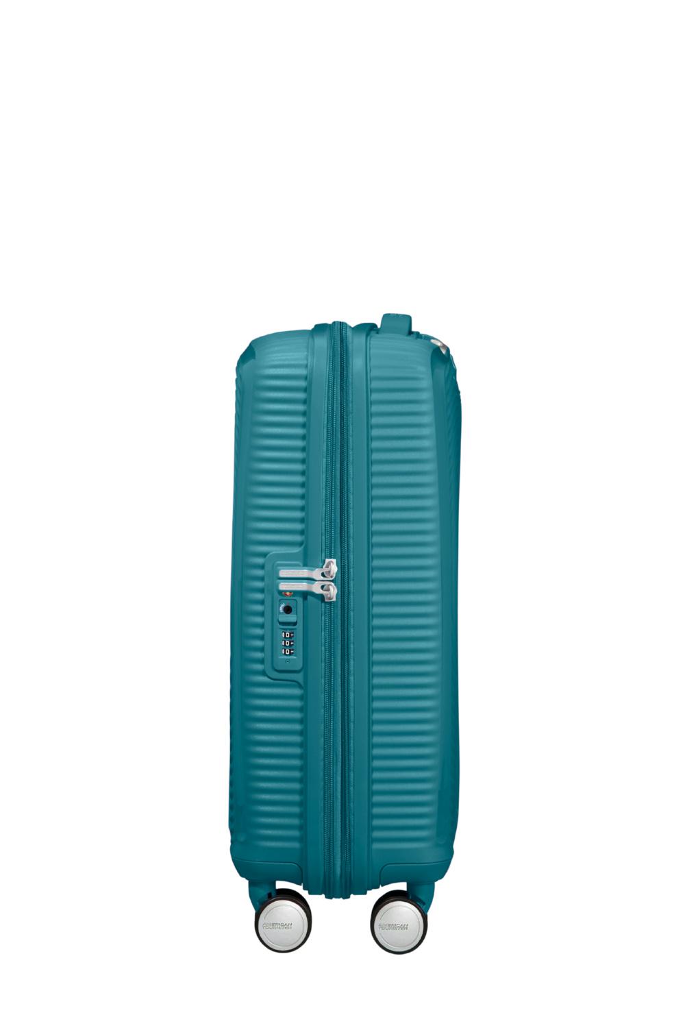 Валіза American Tourister Soundbox 55х40х20/23 см Бірюзовий (32G/14001) - фото 6