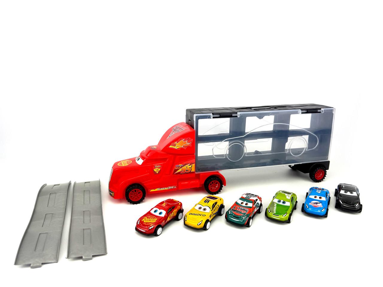 Игровой набор Тачки Молния МакВин 6 машинок (3788-200)