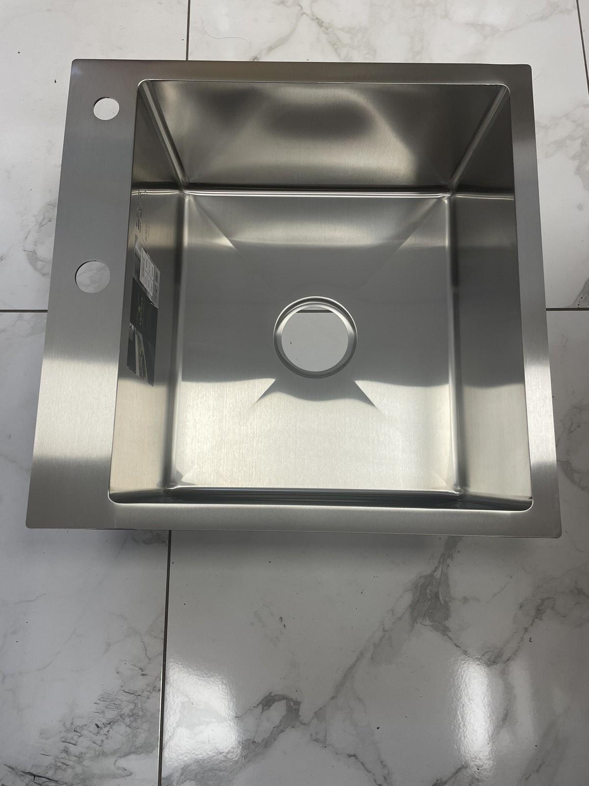 Мойка для кухни Kroner KRP Geburstet-5050HM (00132) - фото 9 Мойка для кухни Kroner KRP Geburstet-5050HM (00132) - фото 9