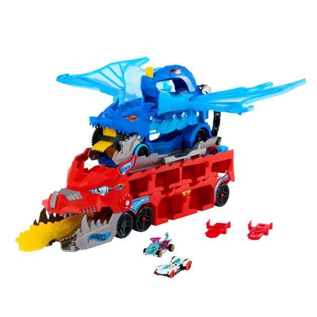 Транспортер-трансформер Hot Wheels JBM72 Два дракона (2000999162169)