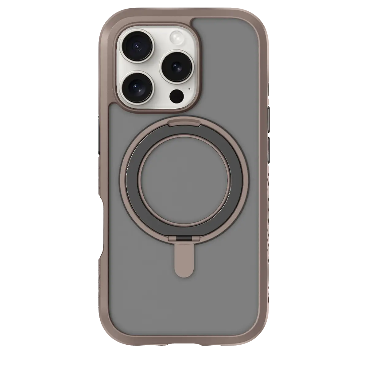 Чехол-накладка Laut Crystal Matter for iPhone 16 Pro with MagSafe, Earth Brown (L_IP24B_CM_BR)