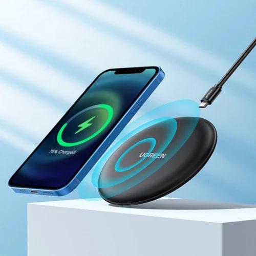 Зарядний пристрій бездротовий UGREEN CD186 Wireless Charging Pad Black (UGR-15112) - фото 7