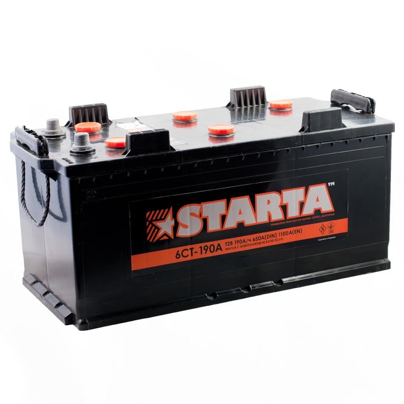 Акумулятор Starta 190 Аh/12V АЗ (JDF190-S00E)